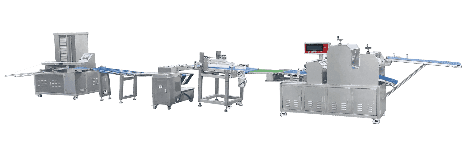 Automatikus, kettős párolt kitömött zsemle gyártási vonal